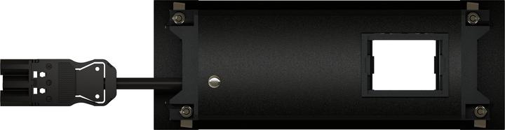 Actual product image IB Connect INTRO2.0 power strip black 1x type 13 1x USB-A/C 1x empty (1x, Type 13)