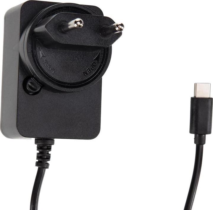 Actual product image Velleman UNIVERSAL CHARGER WITH TYPE C USB CONNECTOR - 5 VDC - 3 A with 4 TRAVEL PLUGS - 15 W max. (15 W)