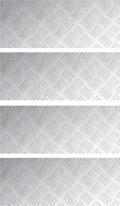 Produktbild VidaXL Aluminium-Treppentritte (Trittleiter, 50 cm)