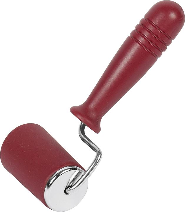 Kaiser Original Kaiserflex Red Teigausroller 4,5cm Teigrolle Silikon mit Metallkern