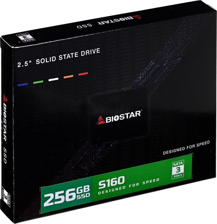 Produktbild Biostar Dysk SSD S160 256GB 2,5" SATA III (S160-256GB) (256 GB, 2.5")