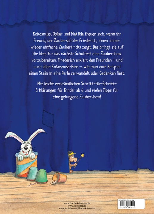 Actual product image Der kleine Drache Kokosnuss - Mein erstes Zauberbuch (German, Ingo Siegner, 2024)