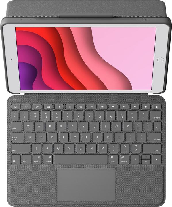 Produktbild Logitech Combo Touch (Eng. Int., iPad 2021 (9. Gen), iPad 2019 (7. Gen), iPad 2020 (8. Gen))