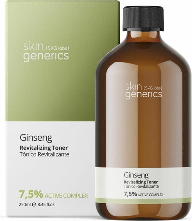 Immagine prodotto Skin Generics Tonico rivitalizzante al ginseng 7,5% - EU SKG (Gel detergente, 250 ml)