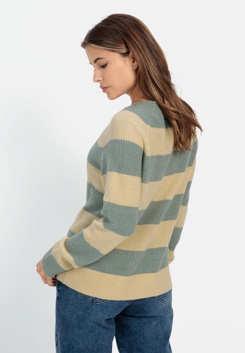 Actual product image Camel Active Knitted jumper in a striped pattern (L)