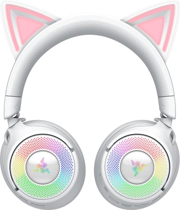 Actual product image Razer Kraken Kitty V3 Pro - White (Wireless)