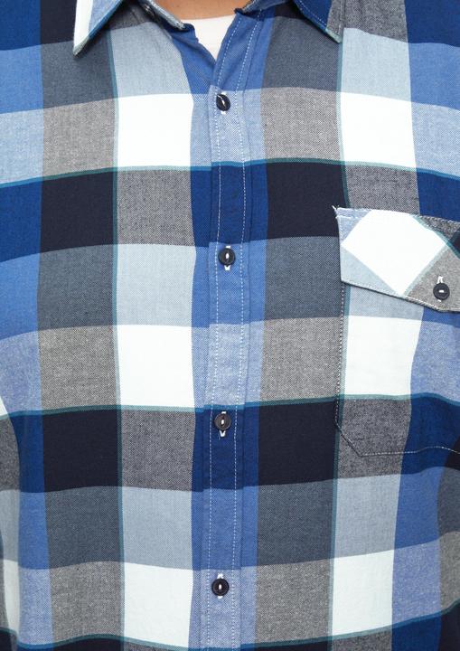 Immagine prodotto S.Oliver Hemd Regular Fit: Kariertes Flanellhemd mit Brusttasche (3XL)