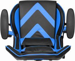 Immagine prodotto Marvo CH-106 blau / Gamingstuhl / verstellbar / Kunstleder / 2x Kissen / Tragkraft 150 kg