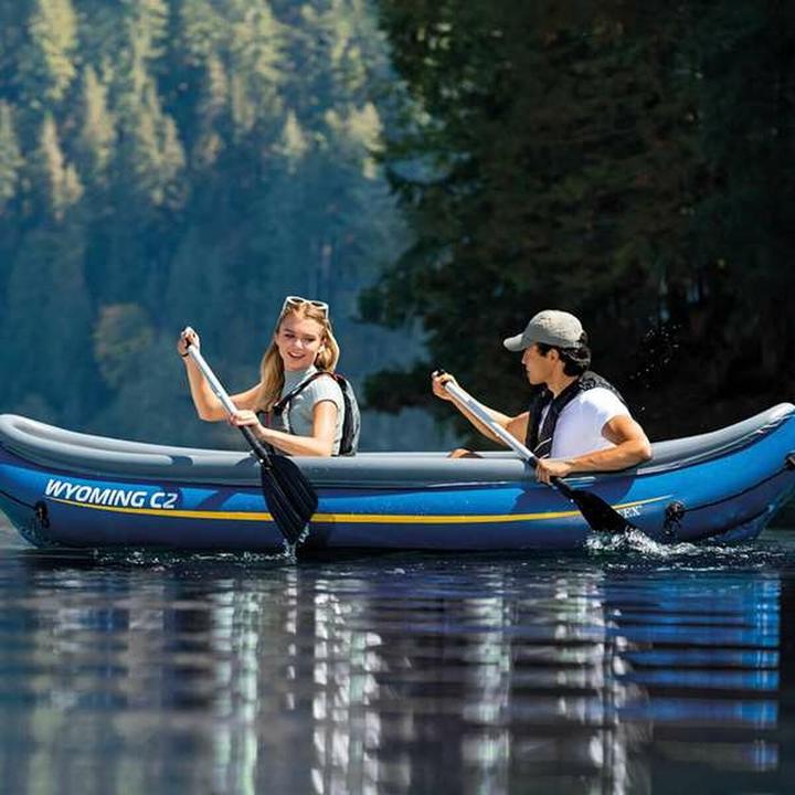 Produktbild Intex Inflatable Canoe Colorbaby Wyoming C2 307 x 89 x 53 cm (2 Personen)