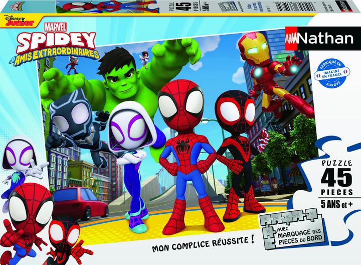 Actual product image Nathan Spidey and His Amazing Friends (45 pieces)