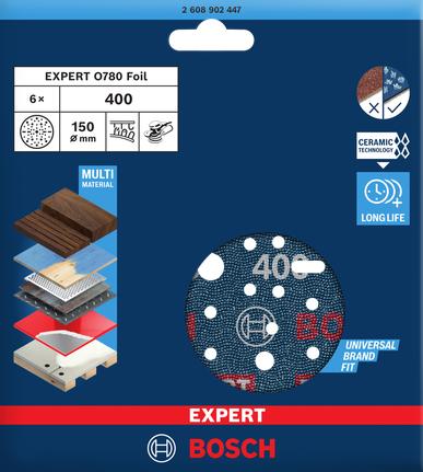 Produktbild Bosch Professional Schleifscheiben BOSCH EXPERT O780 / 150 (400)