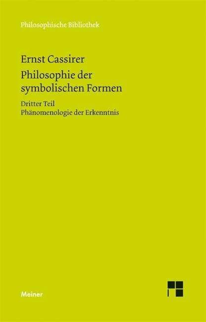 Image du produit Philosophie der symbolischen Formen (Allemand, Birgit Recki, Ernst Cassirer, Julia Clemens, 2010)
