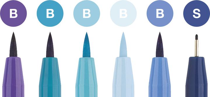 Image du produit Faber-Castell Pitt Artist Pen Stylo à encre (6 x)