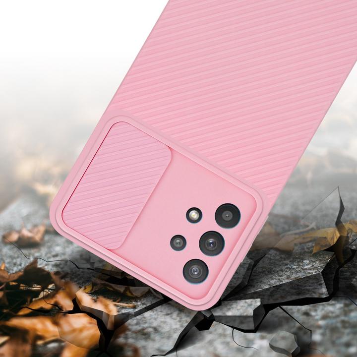 Actual product image Cadorabo Case for Samsung Galaxy A32 5G in TPU with camera protection LM009 Style (Samsung Galaxy A32 5G)