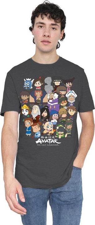 Immagine prodotto Avatar: The Last Airbender Maglietta Gruppo Chibi Adulto Unisex (S)
