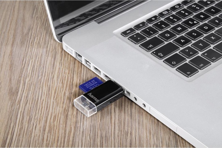Image du produit Hama Lecteur de cartes 2en1 USB 2.0 OTG SD/microSD (USB 2.0, USB 2.0 Micro-B)