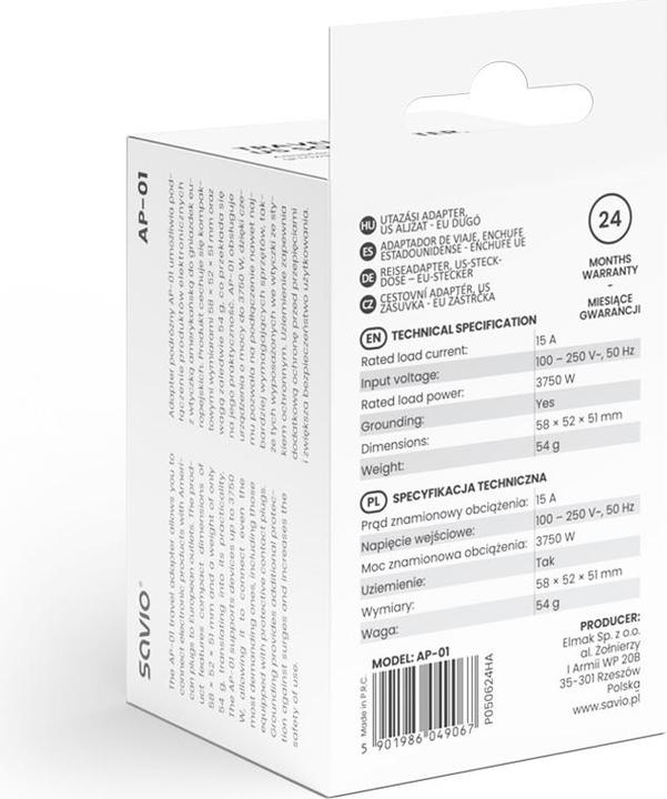 Produktbild Savio AP-01