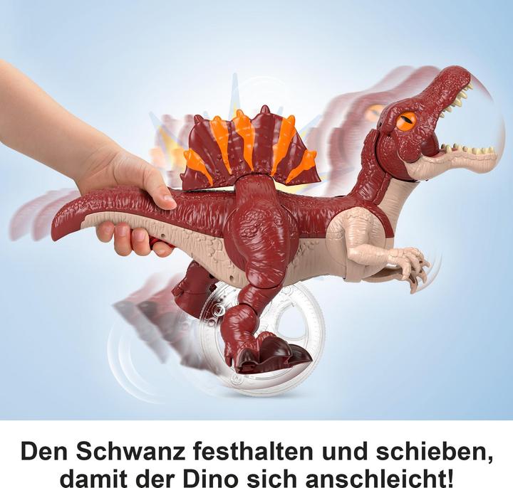Actual product image Imaginext Jurassic World Sprinting Spinosaurus