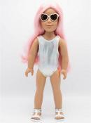 Produktbild I'm a Girly Badekleid silber