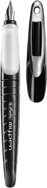 Produktbild Herlitz Fllhalter my.pen, Federbreite: L, schwarz/weiá (Black, White, 1 x)