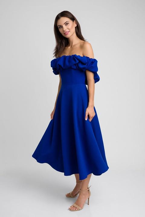 Actual product image Swing Fashion Grace Cocktail Dress with Spanish Neckline and Built-In Boning (36)