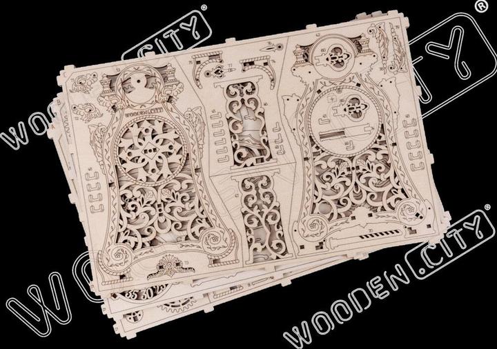 Actual product image WoodenCity Magic table grandfather clock