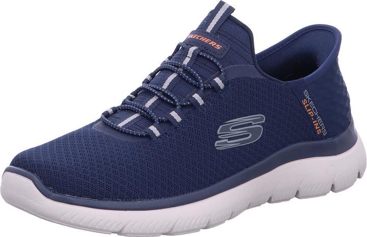 Image du produit Skechers Mocassins pour hommes Sportif Semelle en caoutchouc bleu (48.5)