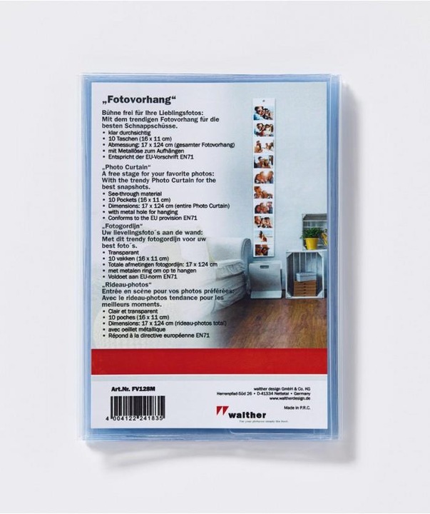 Produktbild Walther Design Fotovorhang (10 x 15 cm)