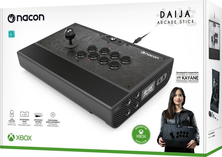 Image du produit Nacon Gaming ARCADE STICK - DAIJA Xbox (PC, Xbox Series S, Xbox Series X, Xbox One S)