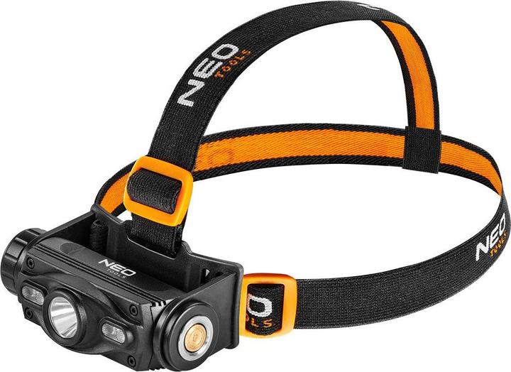 Neo Lampada frontale USB ricaricabile 1000 lm rosso (1000 lm)