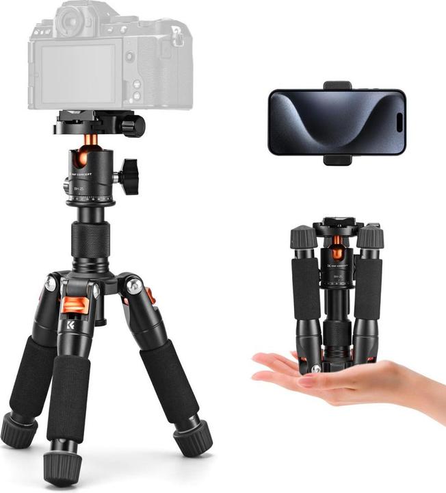 Image du produit K&F Concept S225A0+BH-25L Desktop Mini Tripod for Camera