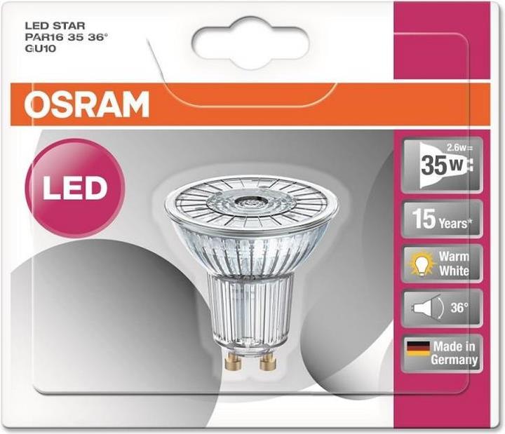 Actual product image Osram Star Par16 (GU10, 230 lm, 1 x)