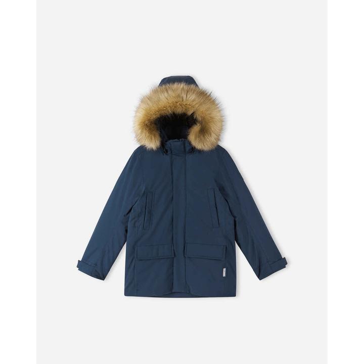 Actual product image Reima tec children's down jacket Serkkula Navy (104)