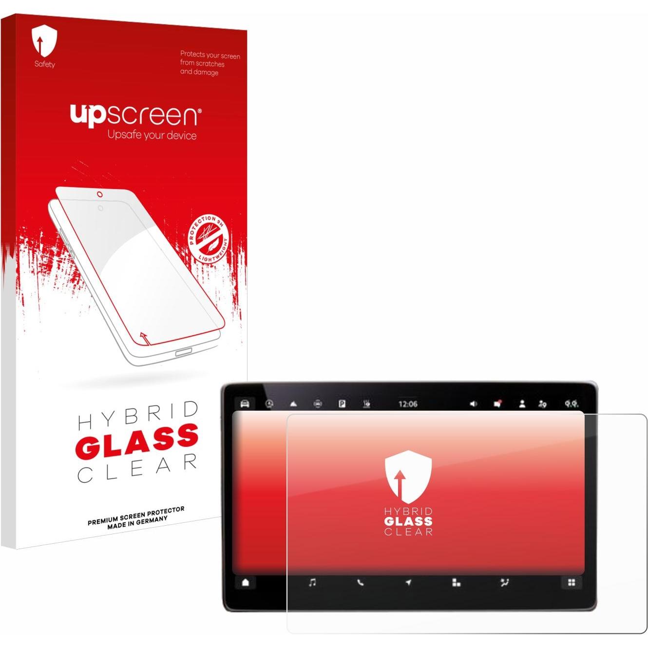 upscreen, Fahrzeug Navigation Zubehör, Schutzglas Schutzfolie Displayschutz Display Schutz Glas Folie klar