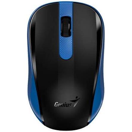 Genius bezdrÃ¡tovÃ¡ tichÃ¡ myÅ¡ NX-8008s modrÃ¡ (Kabellos), Maus, Blau