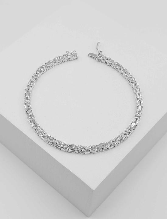 Actual product image Muau King's chain (19 cm, 750/18K white gold)