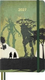 Produktbild Moleskine Der Herr der Ringe Tageskalender L/A5 2027 (A5, 1 Tag / 1 Seite)