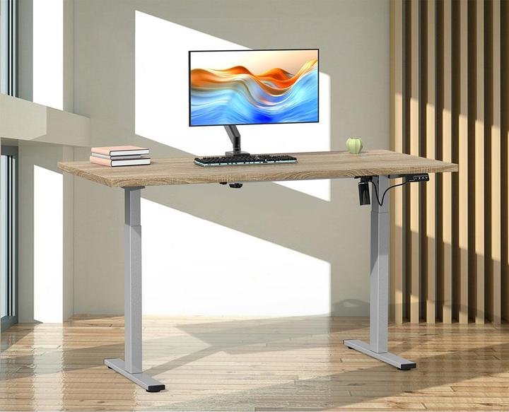 Produktbild VCM Schreibtisch verstellbar Lona 110x80 si (110 x 80 cm)