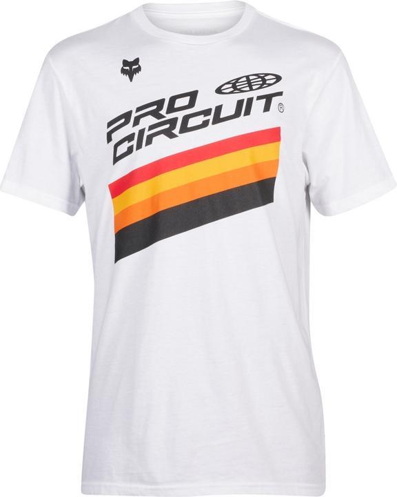 Produktbild Fox Tee 23 Pro Circuit Ss Prem Wht M (M)
