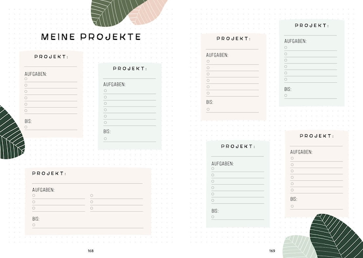 Produktbild Mein Bullet Journal (Jungle Edition) – Besser planen & Träume verwirklichen (Deutsch)