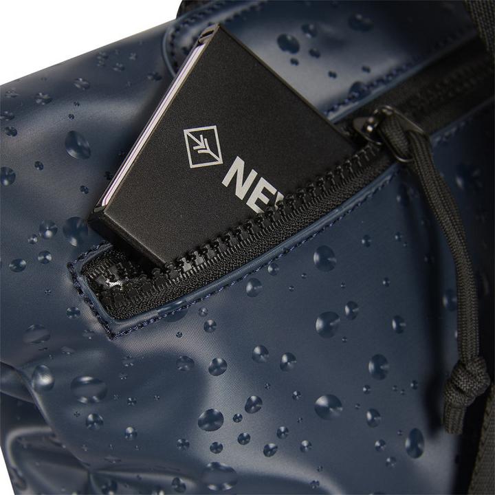 Actual product image New Rebels Droplets Rolltop Backpack Mini Navy