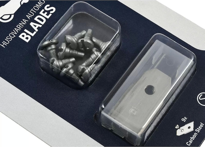 Image du produit Husqvarna Jeu de lames 9 pièces (Tondeuse automatique, Lawn mower blades + replacement blades garden machinery)