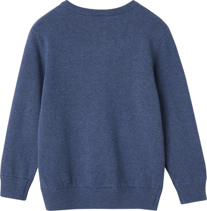 Image du produit Vertbaudet Pull garçon col rond avec patte de boutonnage (86)