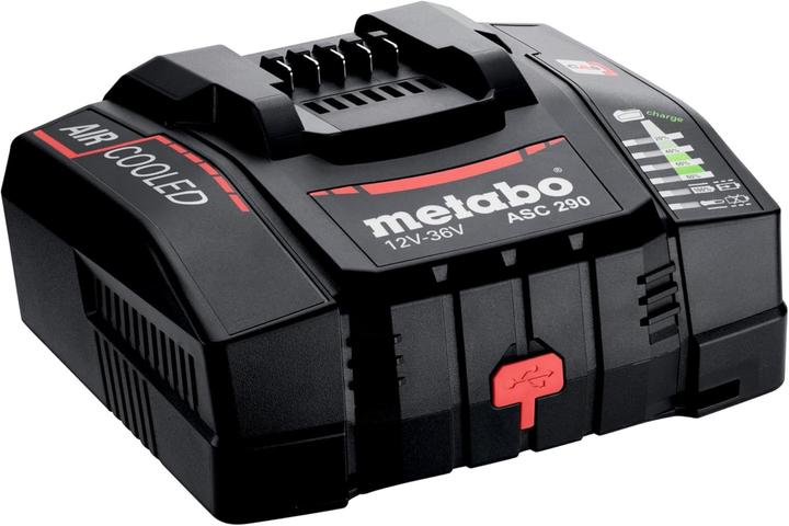 Produktbild Metabo Basic-Set 2x LiHD 10 Ah + ASC 290 + metaBOX 145 685304000 Werkzeug-Akku u (18 V)