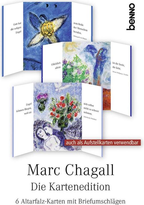 Actual product image Set of 6 altar folding cards "Marc Chagall" (6 pcs.)