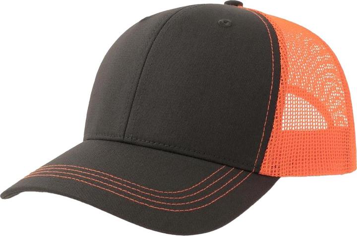 Dunkelgrau, Orange fluoreszierend