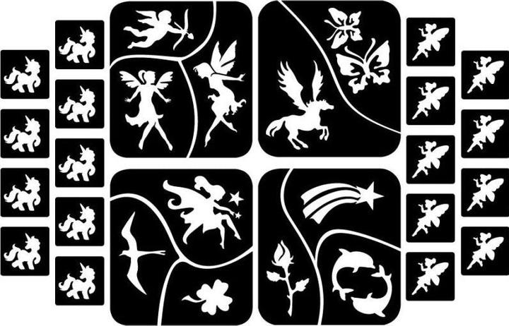 Produktbild Ybody Feen Glitzertattoo Bio Set
