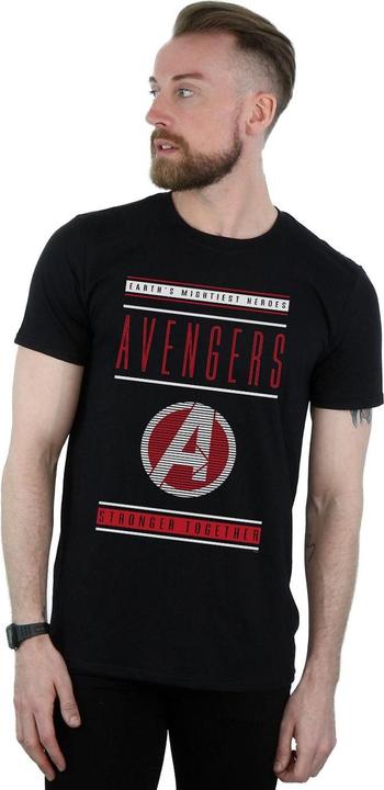 Actual product image Mens Avengers Endgame Stronger Together T-Shirt (4XL)