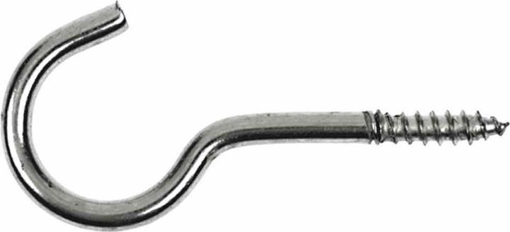 Image du produit HSI SB Crochet pour corde à linge 5,2x80mm galvanisé, contenu : 4 pièces