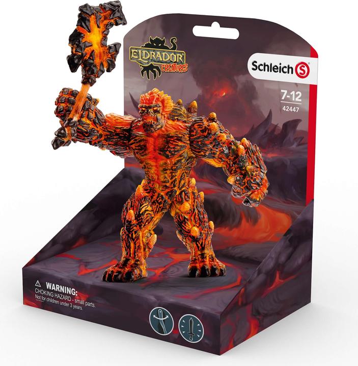 Actual product image Schleich lava golem